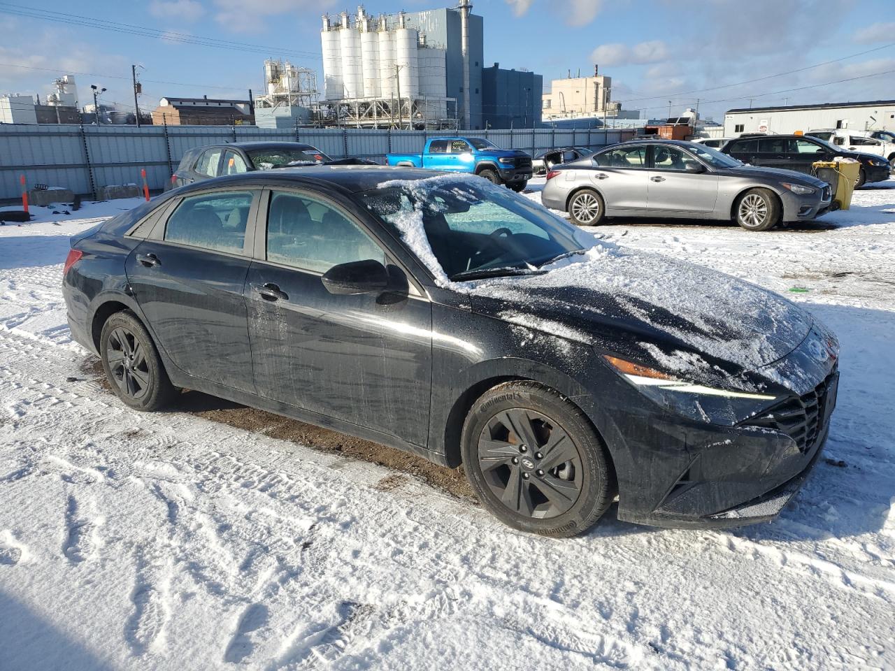 2022 HYUNDAI ELANTRA SEL VIN:KMHLS4AG8NU313013