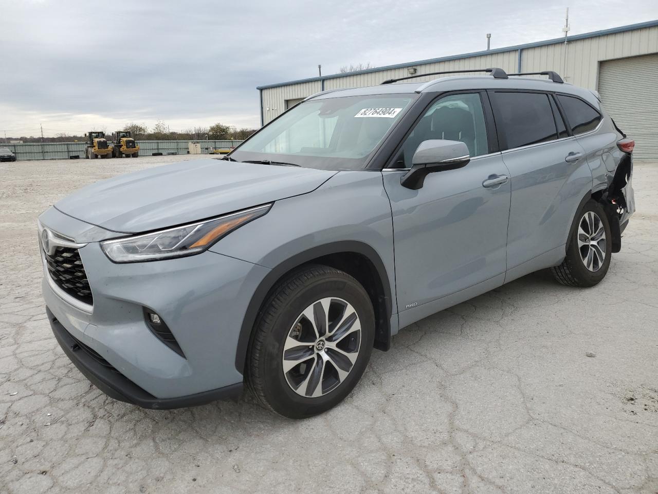 2023 TOYOTA HIGHLANDER HYBRID BRONZE EDITION VIN:5TDABRCH7PS594050