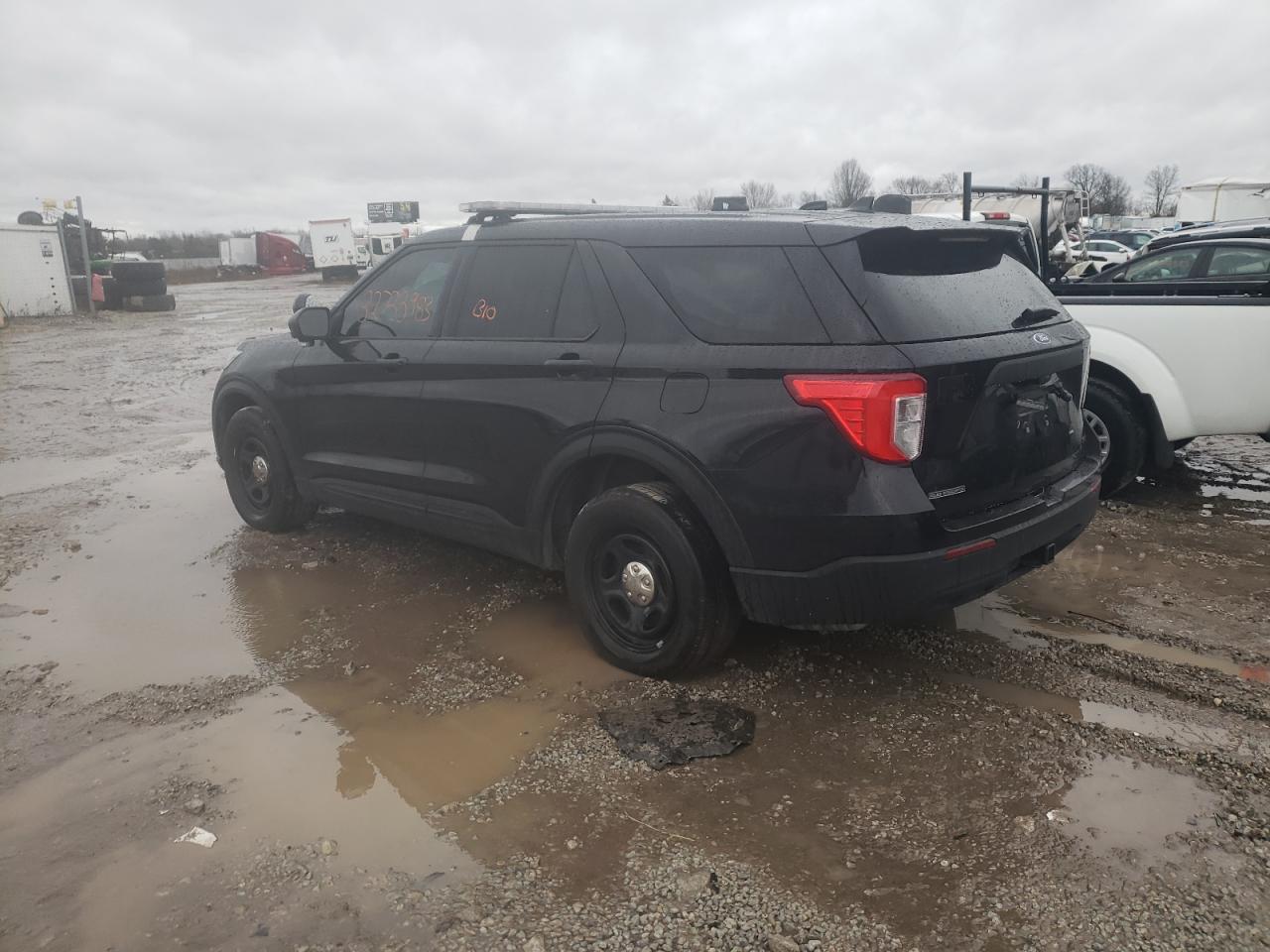 2022 FORD EXPLORER POLICE INTERCEPTOR VIN:1FM5K8AW7NNA02030