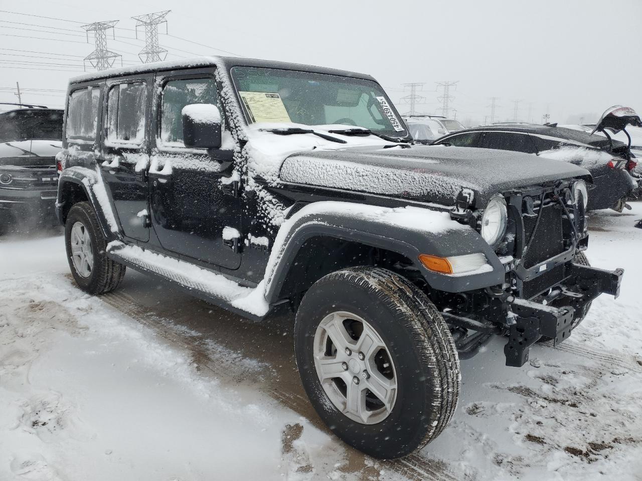 2023 JEEP WRANGLER SPORT VIN:1C4HJXDMXPW596537