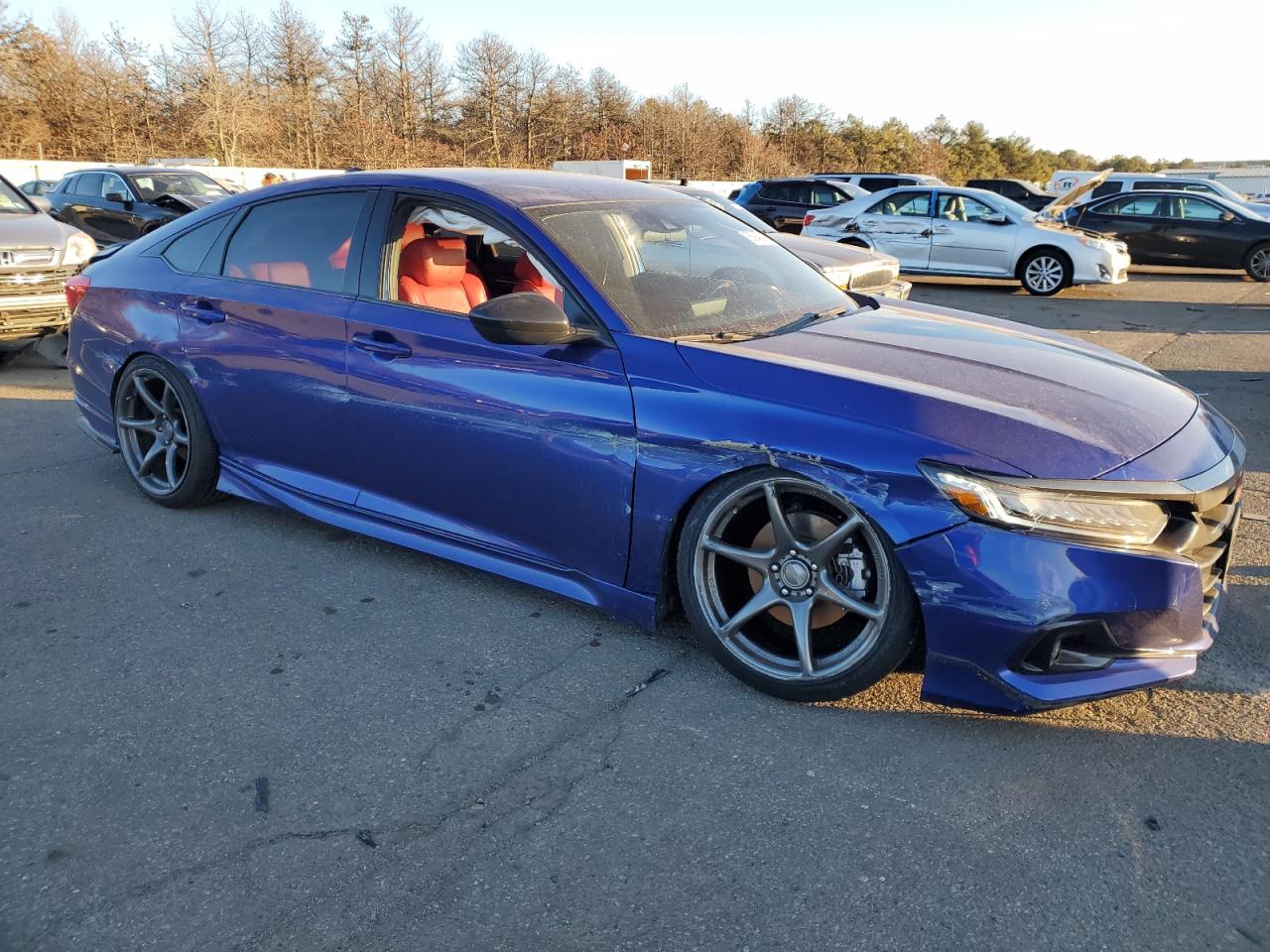 2022 HONDA ACCORD SPORT VIN:1HGCV1F33NA110355