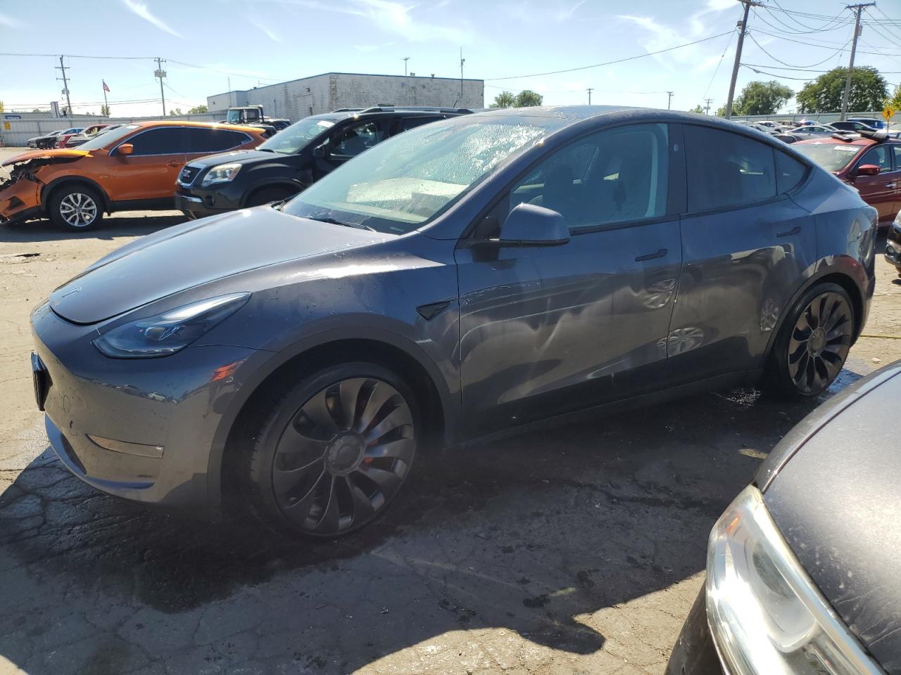 2023 TESLA MODEL Y  VIN:7SAYGDEF3PF863358