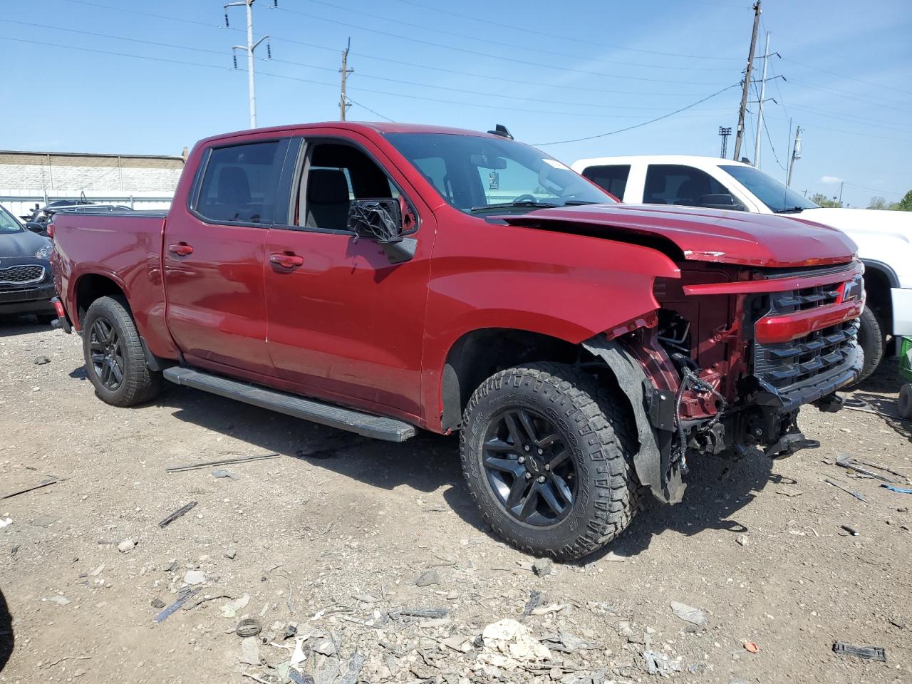 2023 CHEVROLET SILVERADO K1500 RST VIN:1GCUDEED5PZ287596