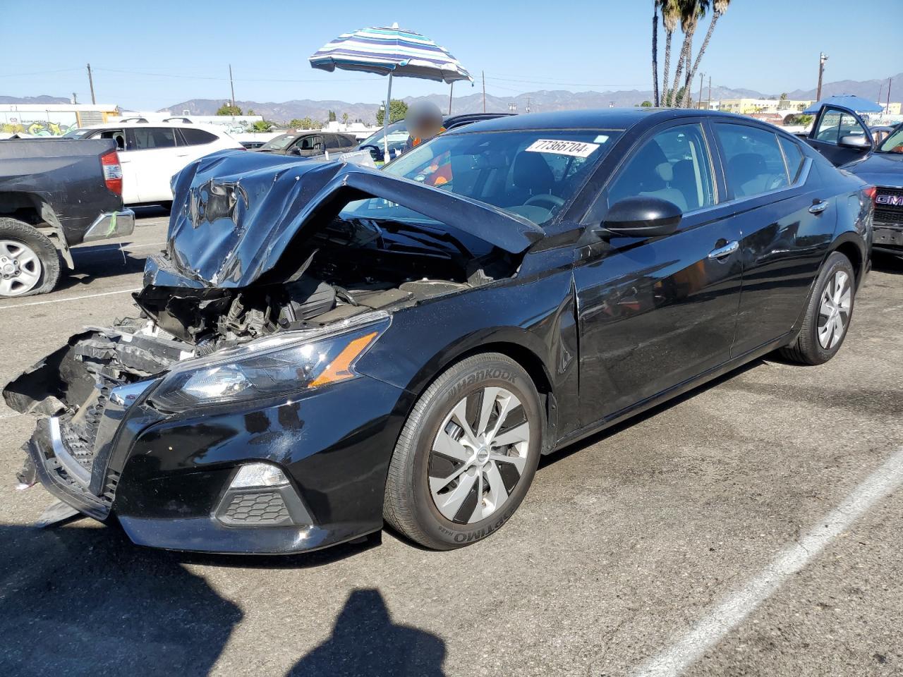 2022 NISSAN ALTIMA S VIN:1N4BL4BV7NN384813