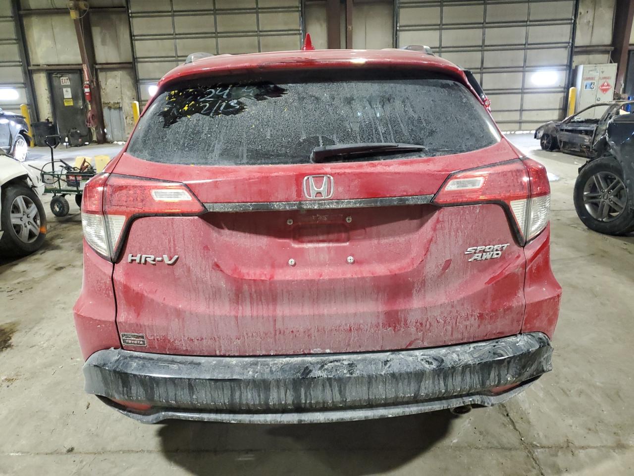 2022 HONDA HR-V SPORT VIN:3CZRU6H12NM704047