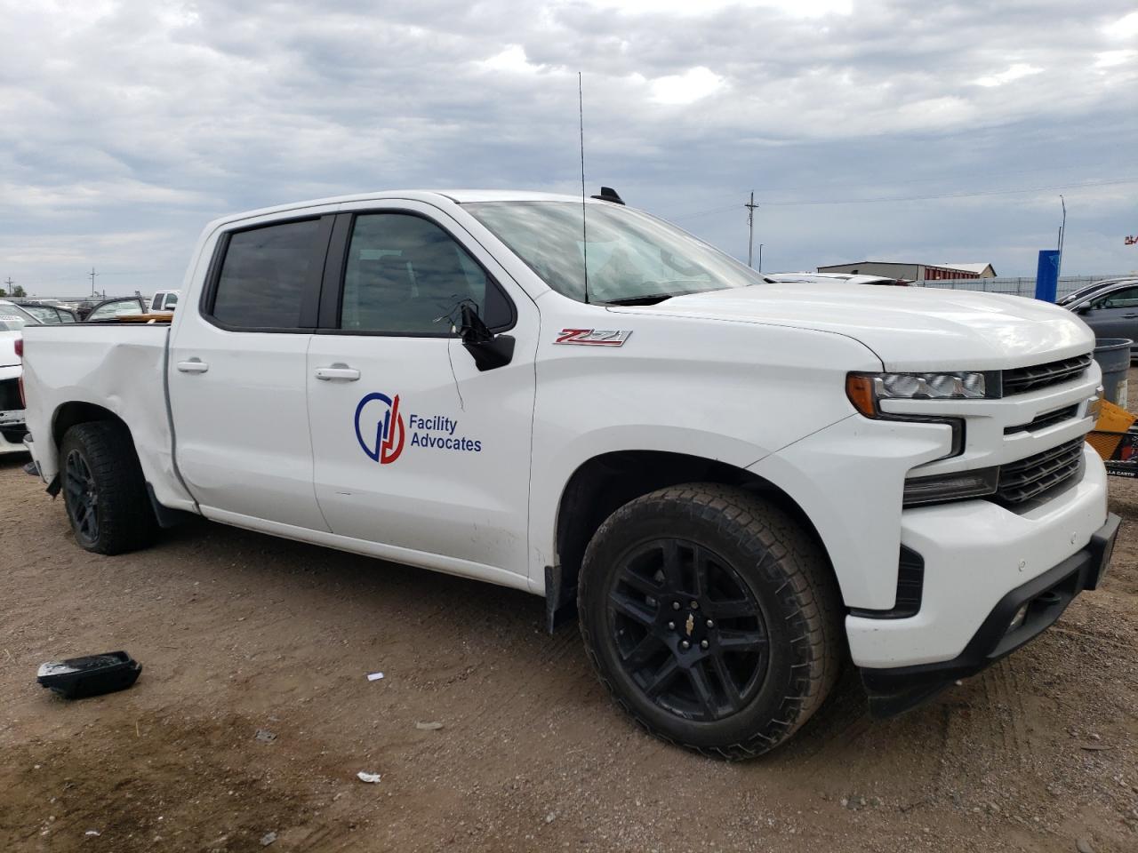 2022 CHEVROLET SILVERADO LTD K1500 RST VIN:1GCUYEEL7NZ166044