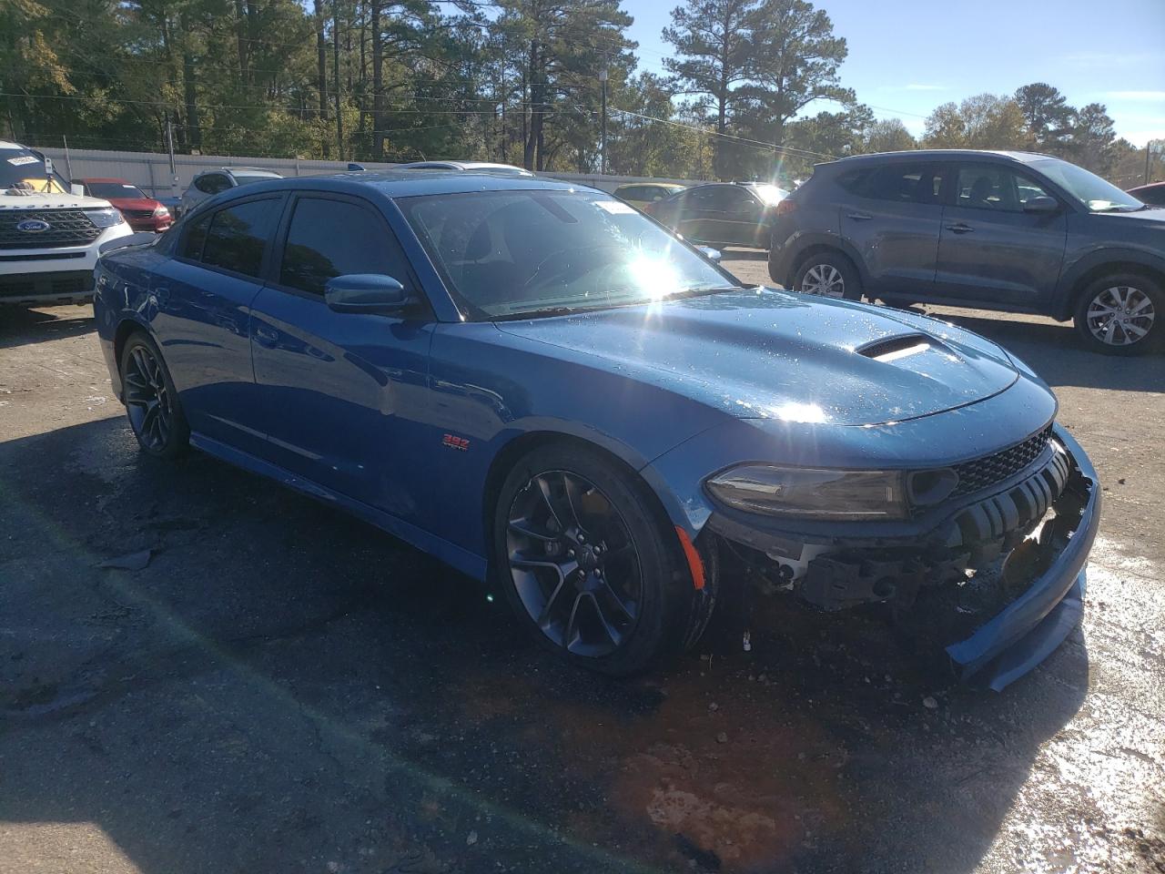 2022 DODGE CHARGER SCAT PACK VIN:2C3CDXGJ9NH257237