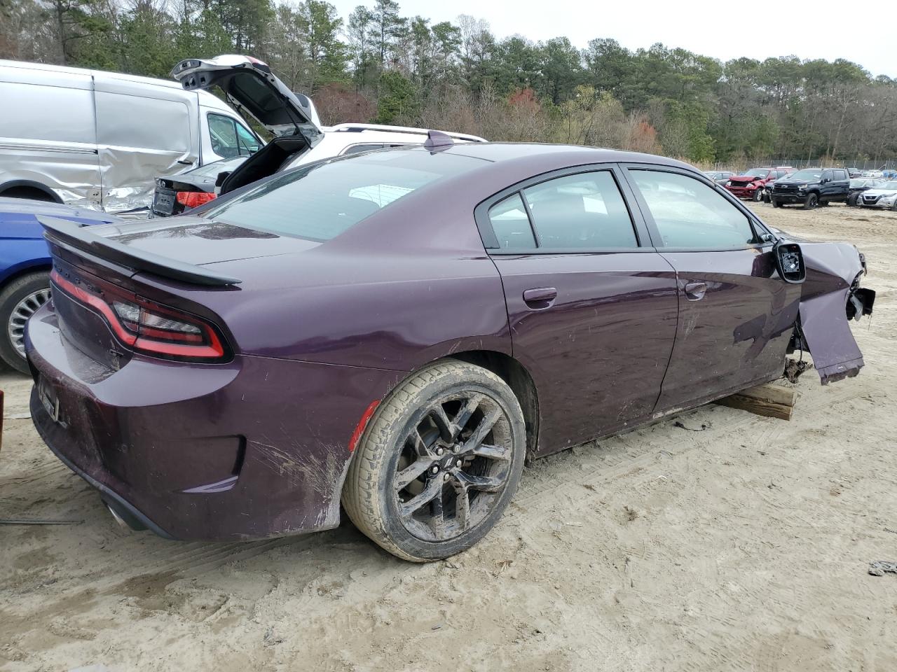 2022 DODGE CHARGER GT VIN:2C3CDXHG1NH173612