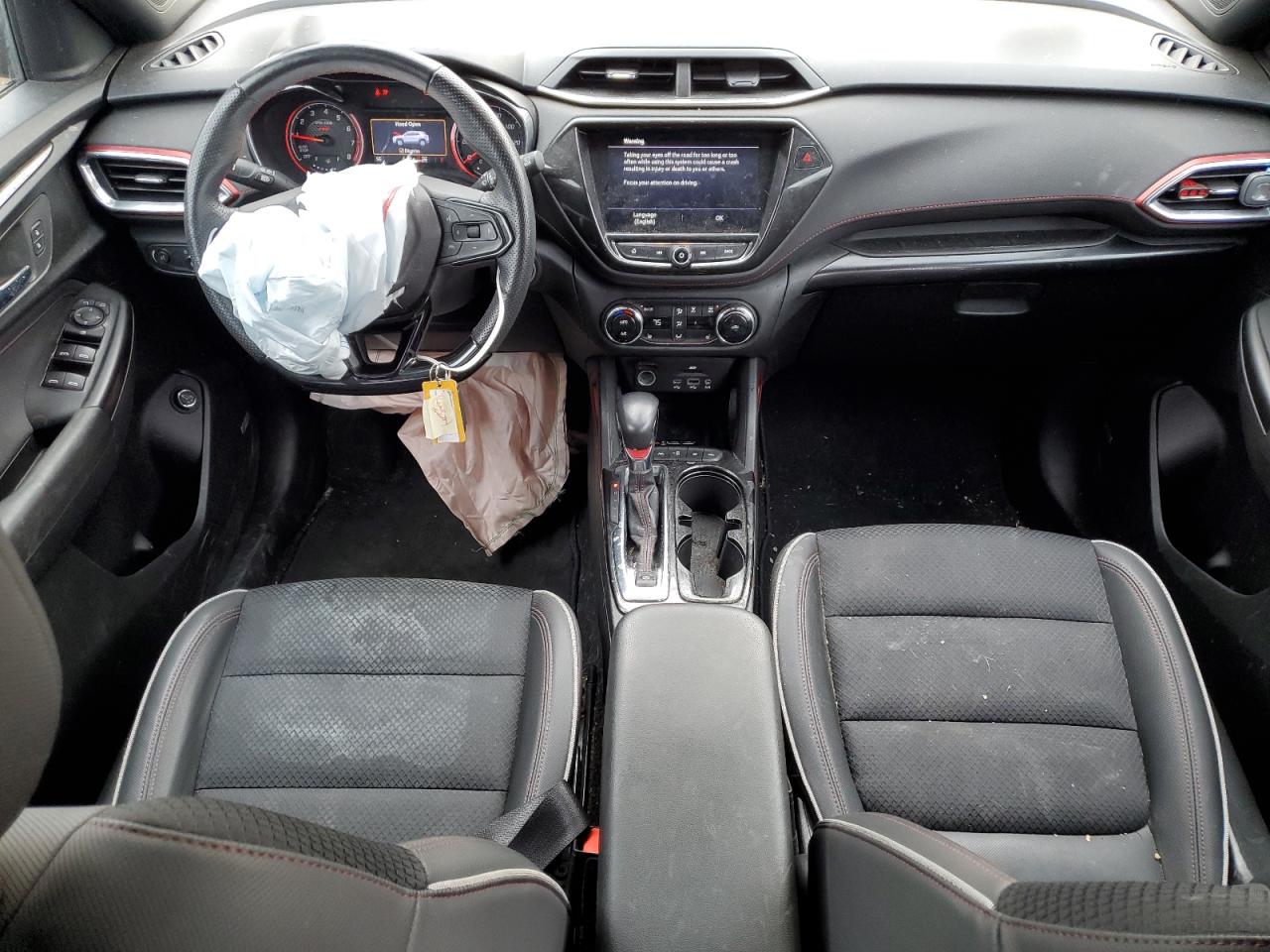 2022 CHEVROLET TRAILBLAZER RS VIN:KL79MUSL7NB106352