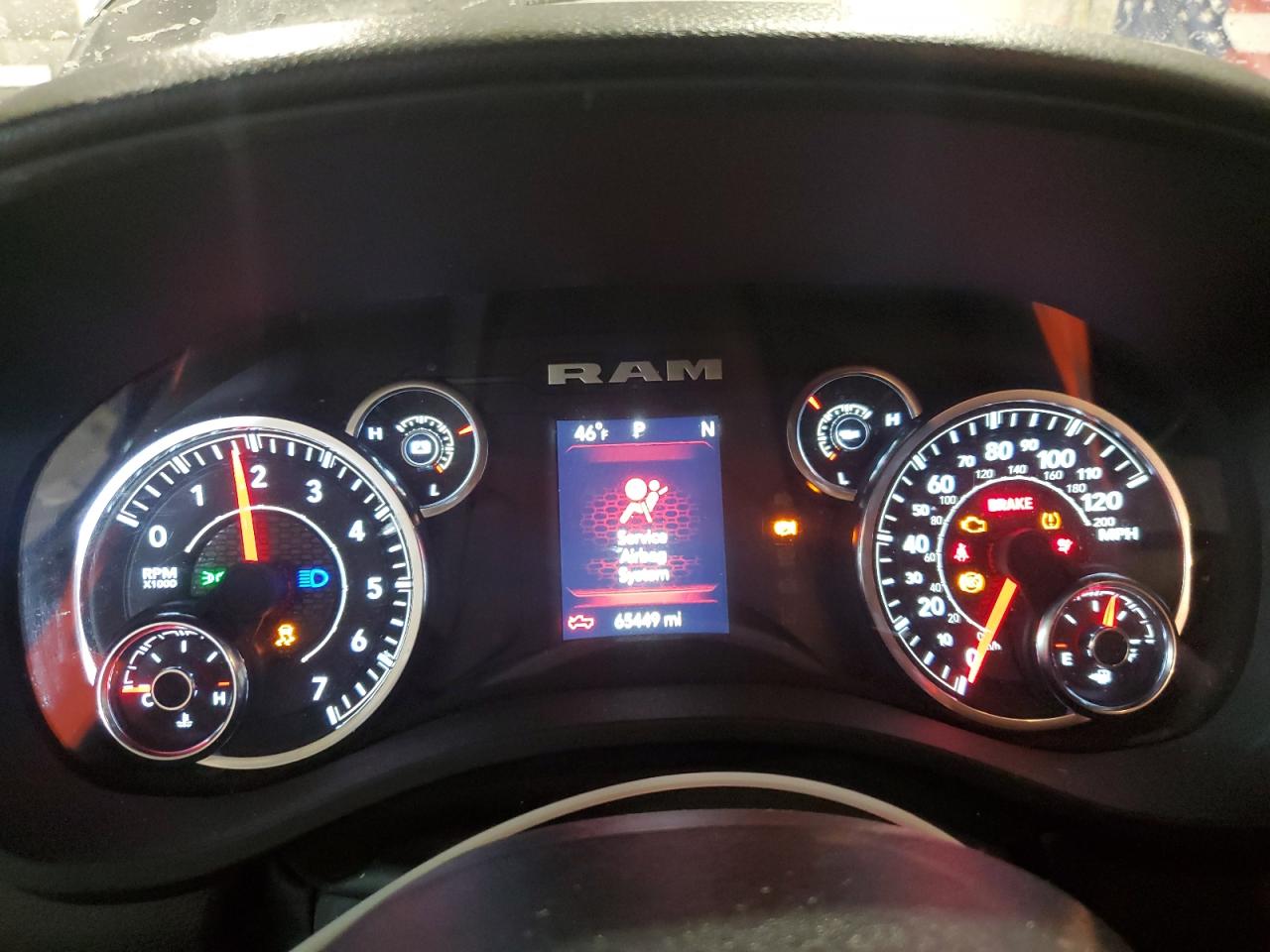 2023 RAM 1500 TRADESMAN VIN:1C6RRFGG5PN615215