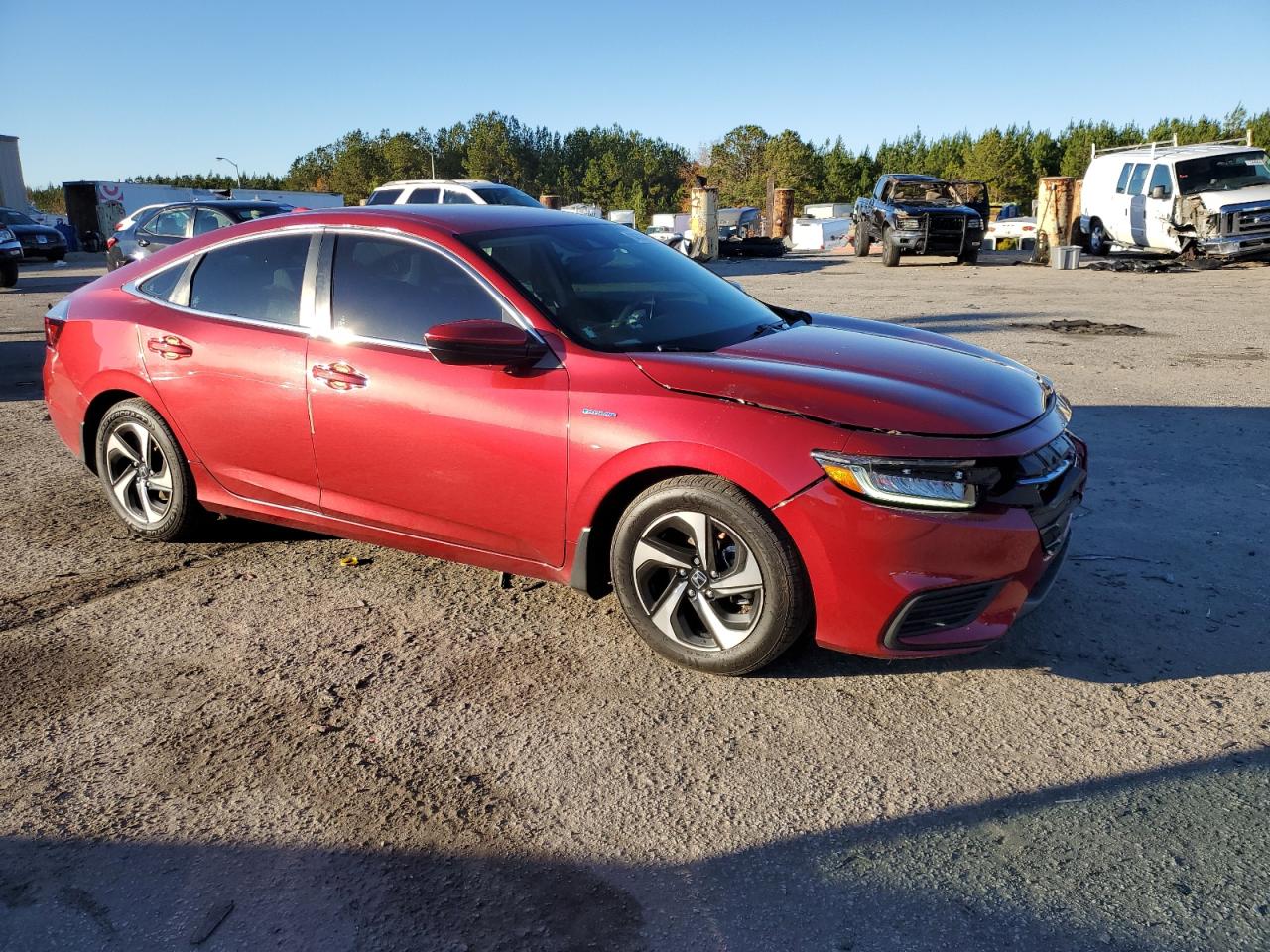 2022 HONDA INSIGHT EX VIN:19XZE4F51NE017651