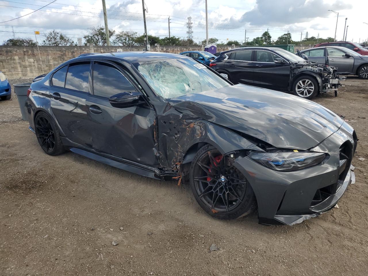 2023 BMW M3 COMPETITION VIN:WBS43AY09PFR41188