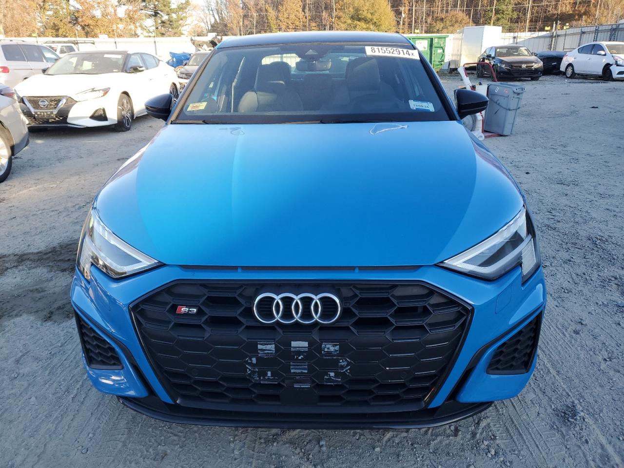 2022 AUDI S3 PRESTIGE VIN:WAUJ3DGY8NA002558