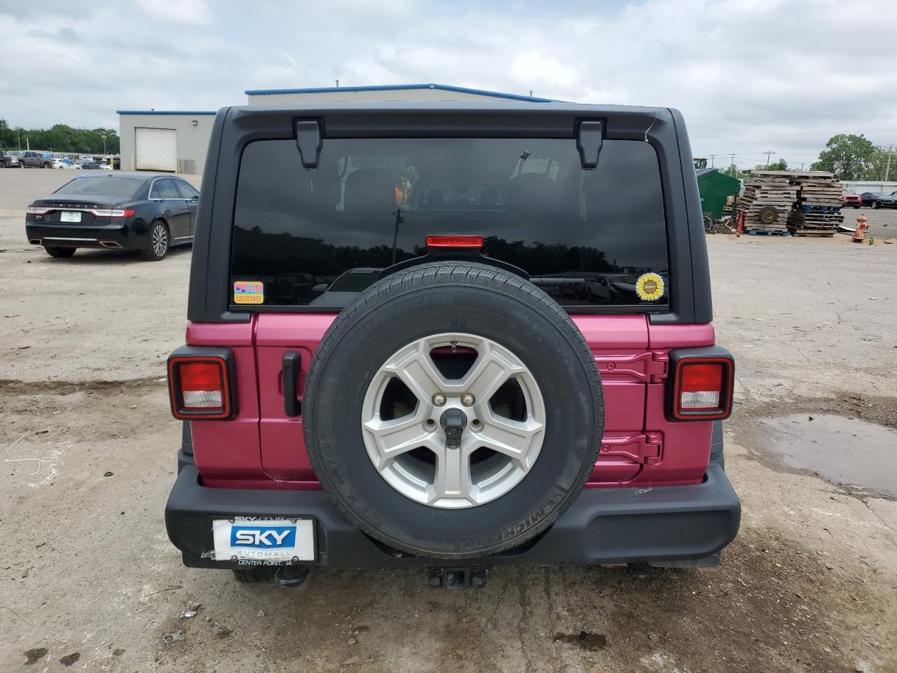 2022 JEEP WRANGLER SPORT VIN:1C4GJXAGXNW110591