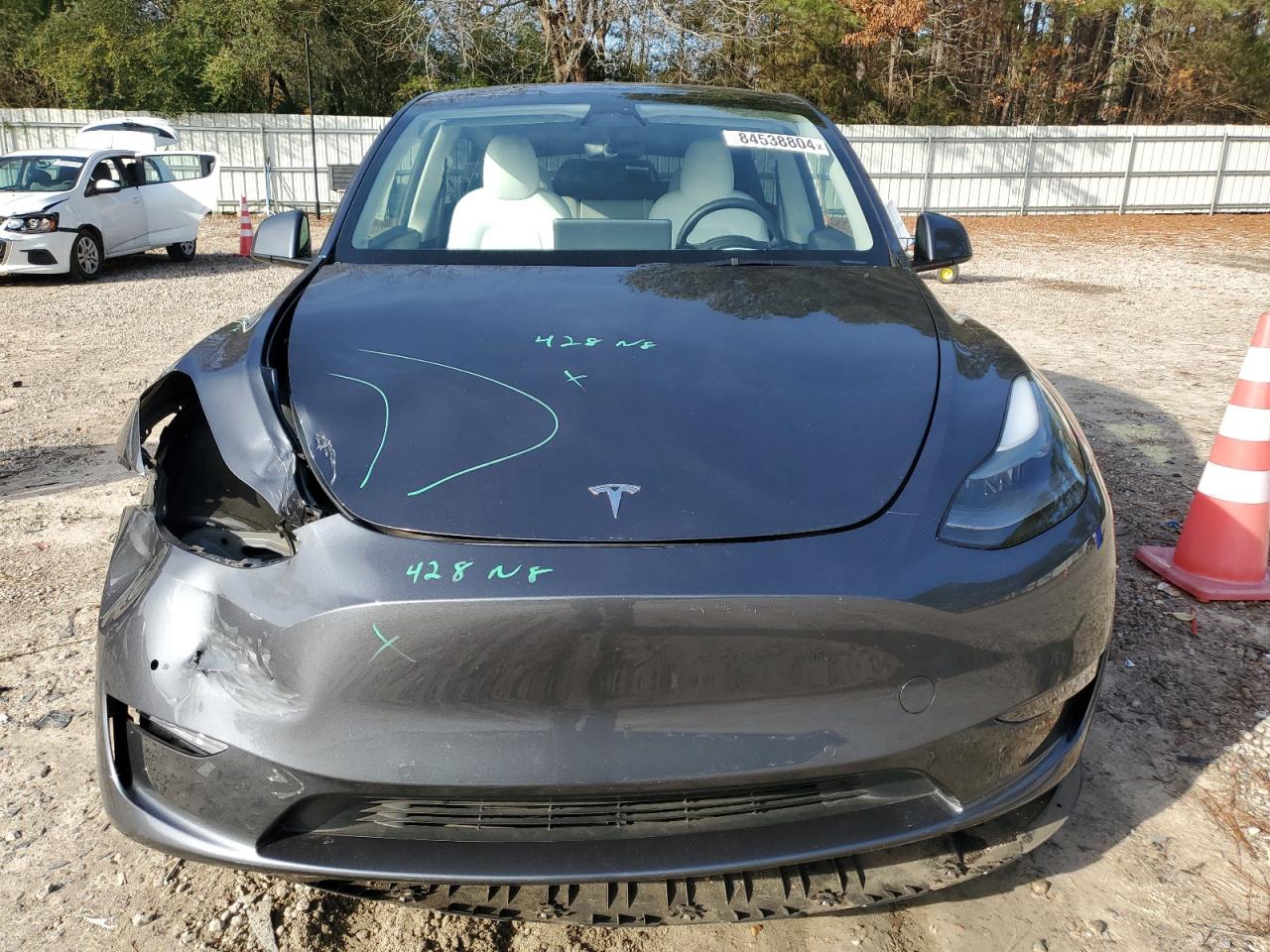 2022 TESLA MODEL Y  VIN:7SAYGDEF1NF494738