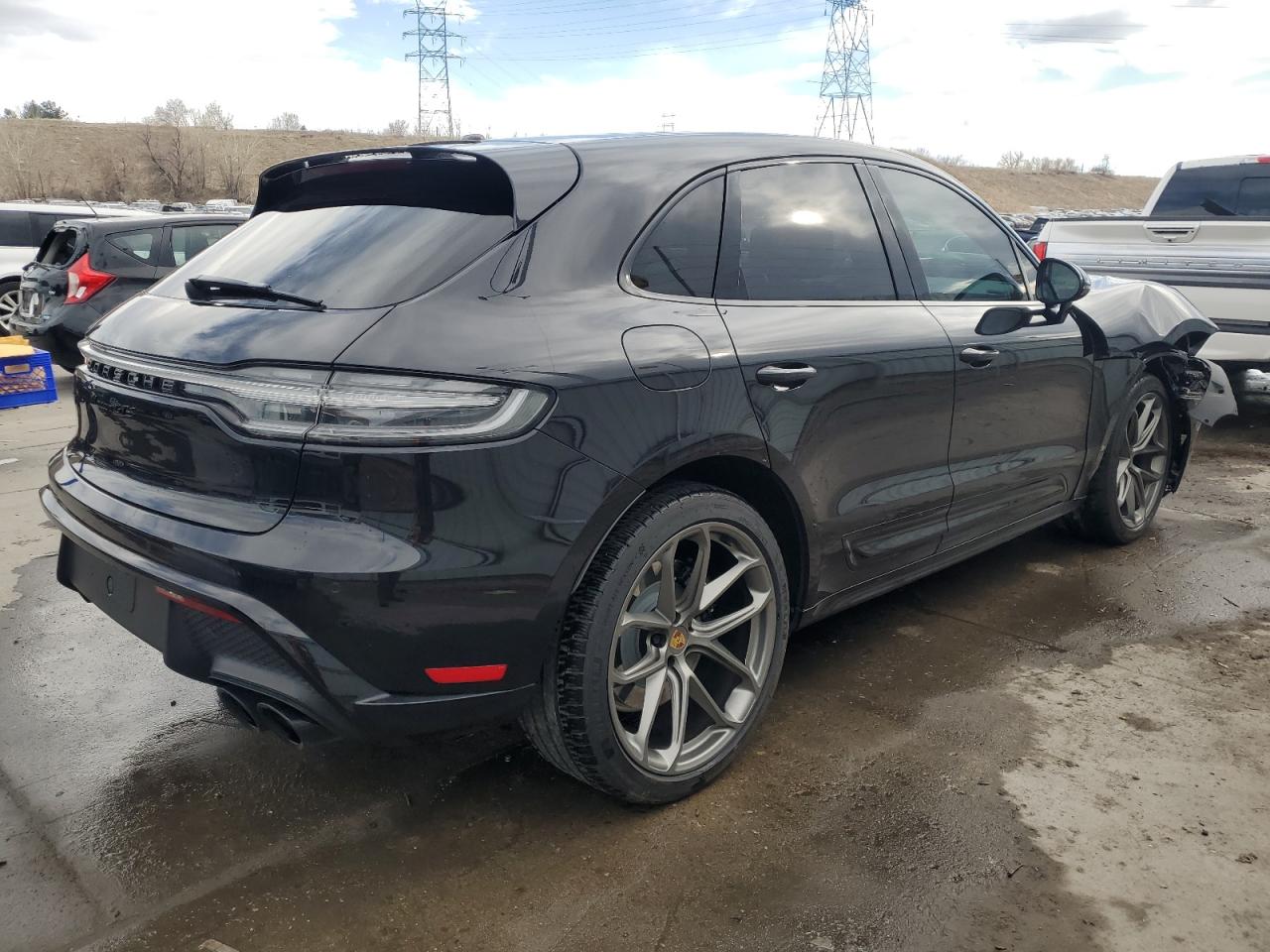2022 PORSCHE MACAN GTS VIN:WP1AF2A56NLB30474