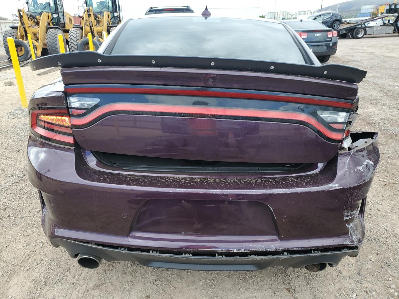 2022 DODGE CHARGER SCAT PACK VIN:2C3CDXGJ6NH186224