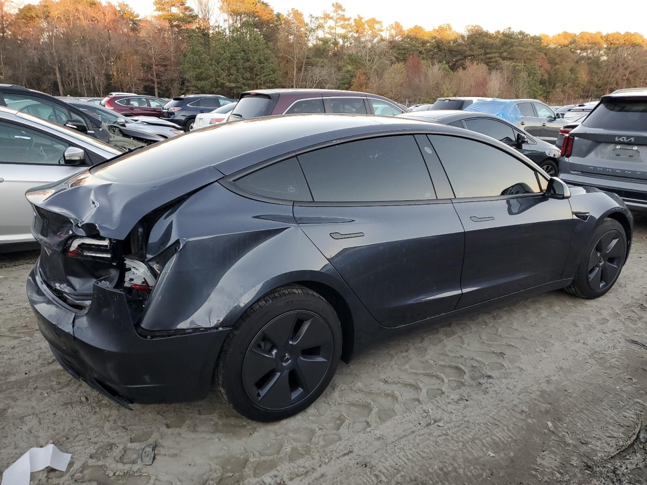 2023 TESLA MODEL 3  VIN:5YJ3E1EA7PF691349