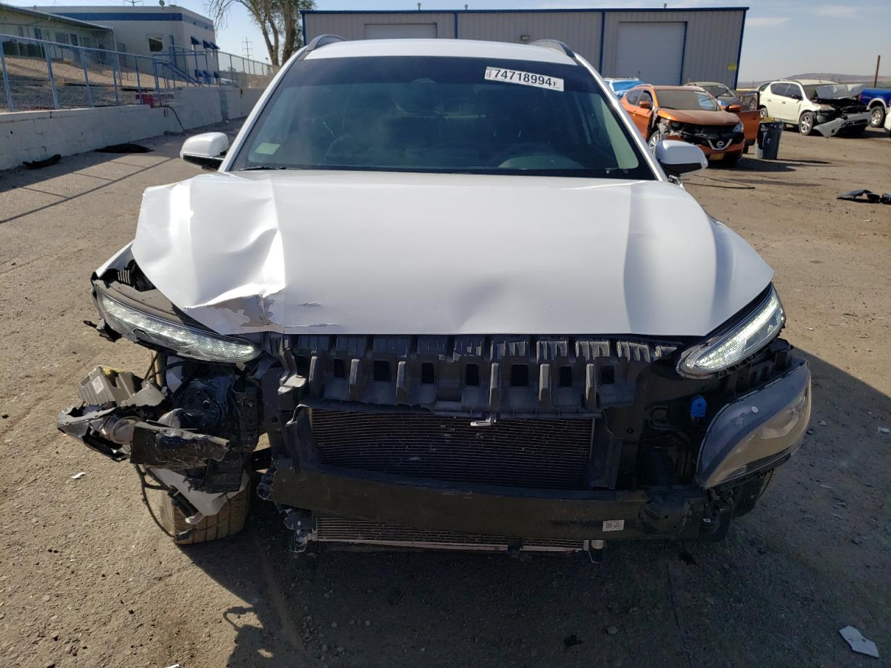 2022 HYUNDAI KONA SEL VIN:KM8K6CAB0NU892268