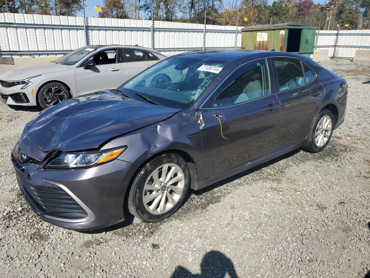 2022 TOYOTA CAMRY LE VIN:4T1C11AK0NU066222