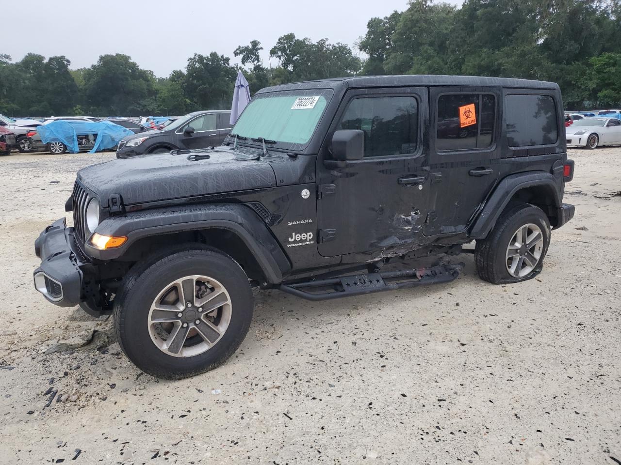 2023 JEEP WRANGLER SAHARA VIN:1C4HJXEG4PW570668