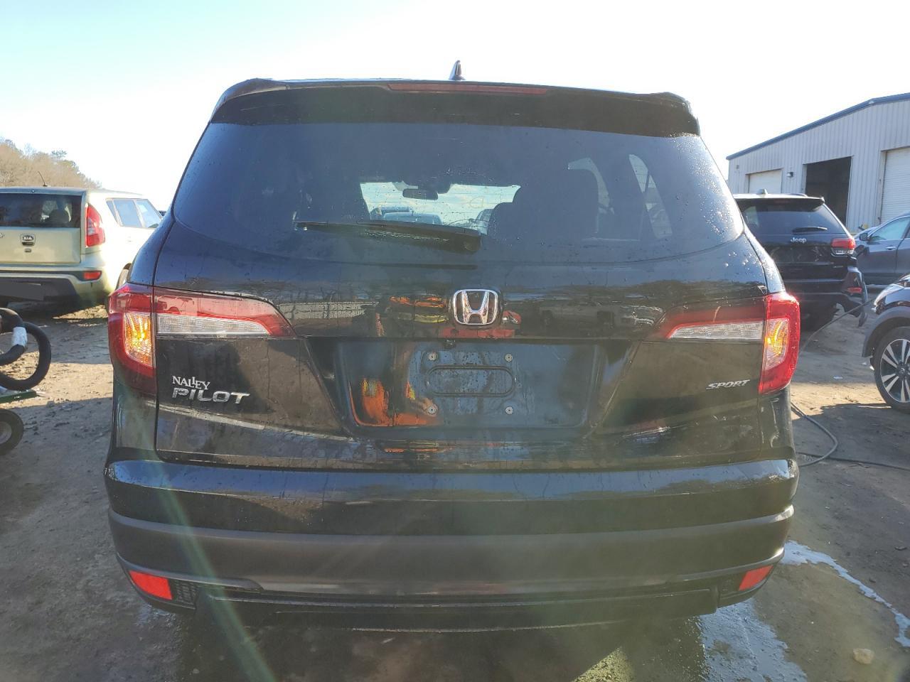 2022 HONDA PILOT SPORT VIN:5FNYF5H31NB007268