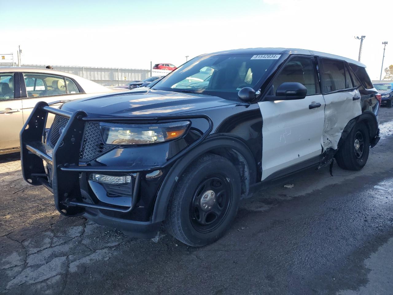 2022 FORD EXPLORER POLICE INTERCEPTOR VIN:1FM5K8ABXNGB45880