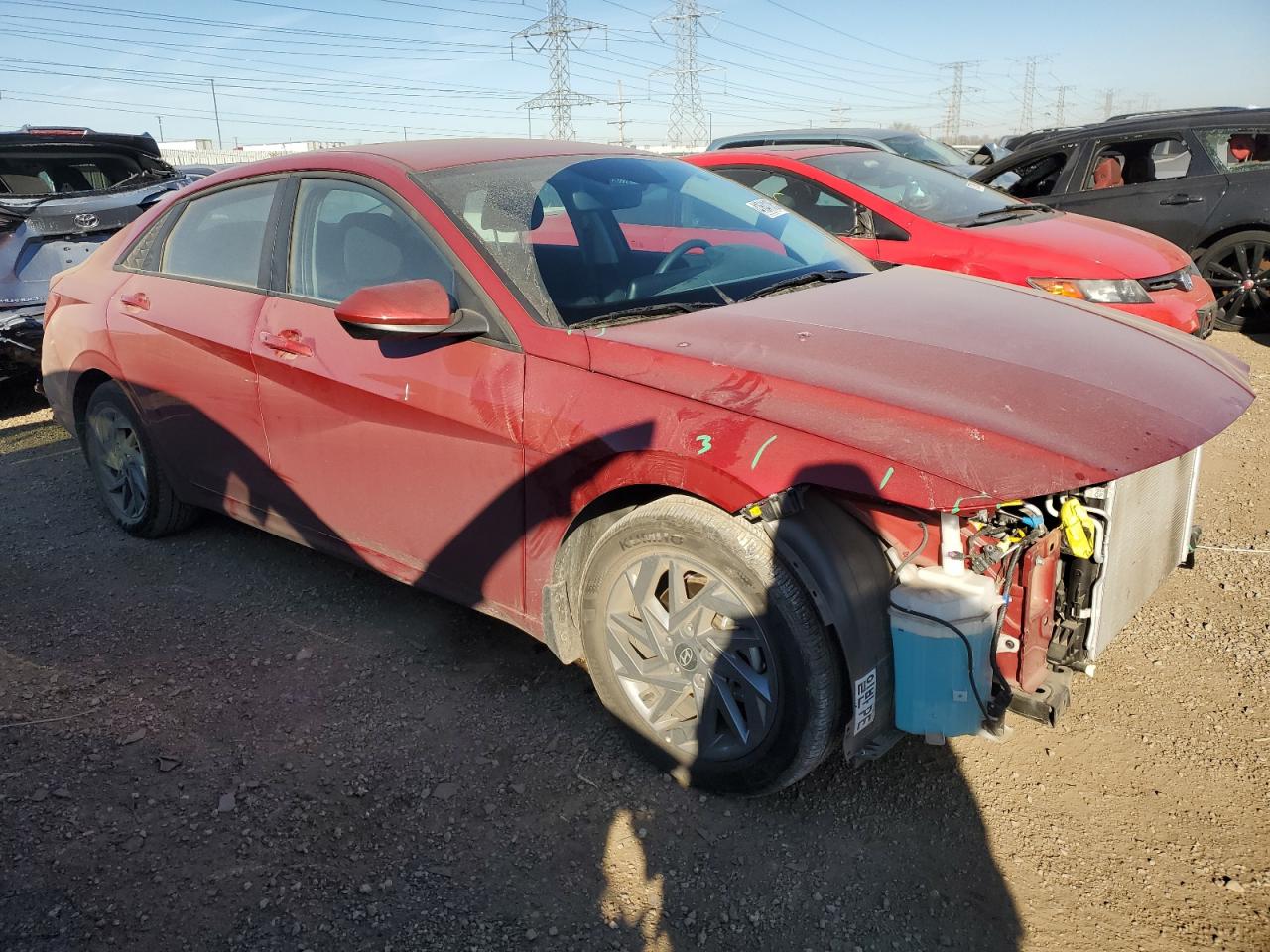 2024 HYUNDAI ELANTRA SEL VIN:1FADP3F20FL243036