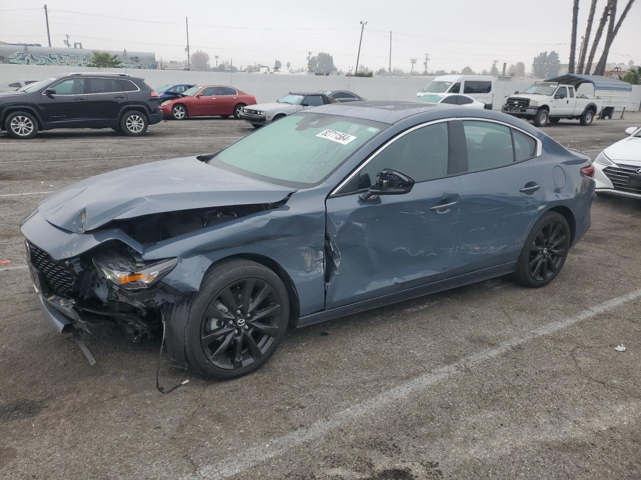 2022 MAZDA 3 PREFERRED VIN:3MZBPACL1NM310563