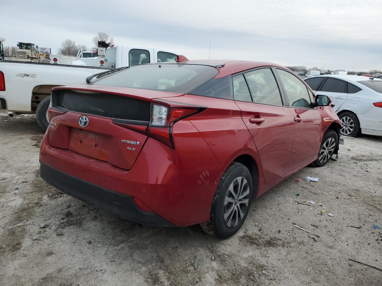 2022 TOYOTA PRIUS LE VIN:JTDL9MFUXN3032254