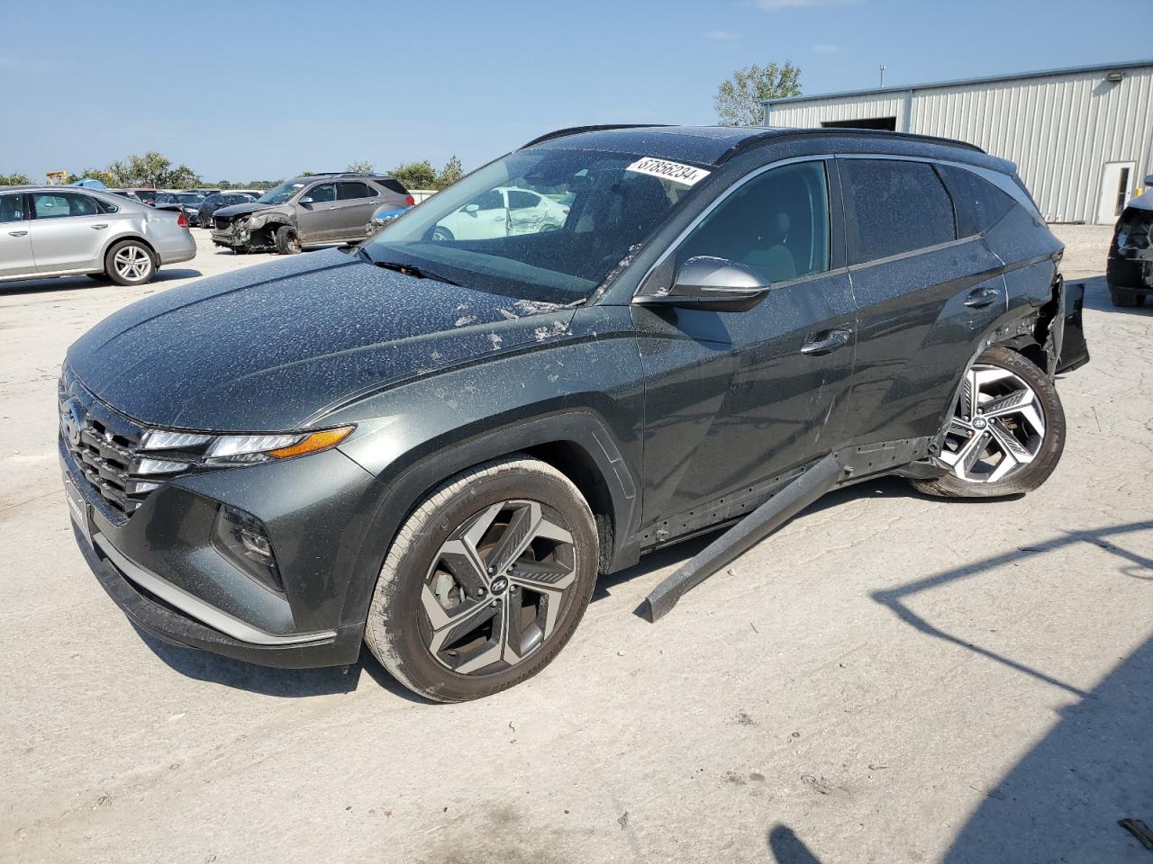 2022 HYUNDAI TUCSON SEL VIN:5NMJFCAE9NH016848