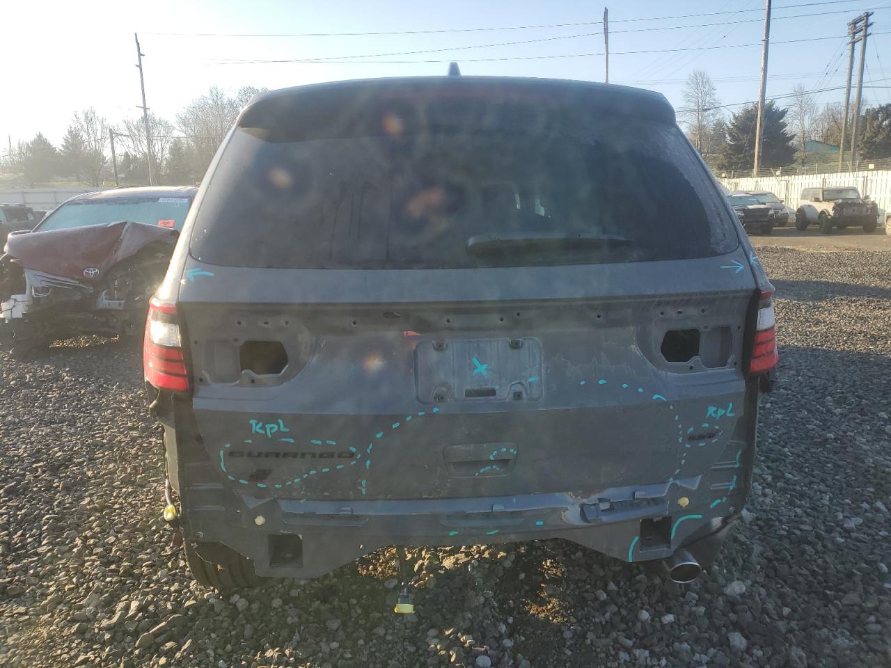 2024 DODGE DURANGO GT VIN:1C4RDJDG6RC175860