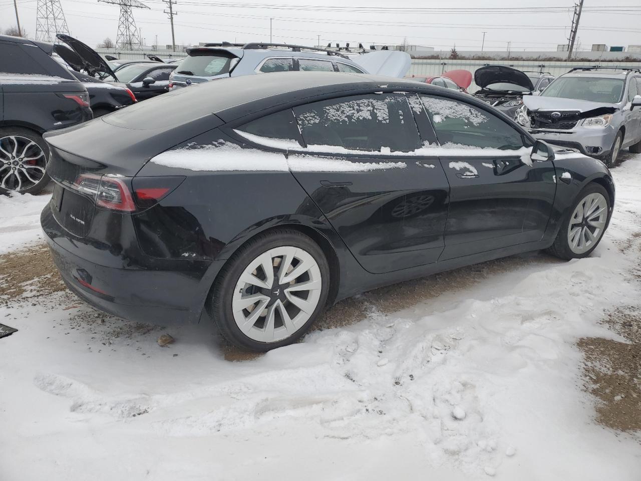 2022 TESLA MODEL 3  VIN:5YJ3E1EB5NF170961