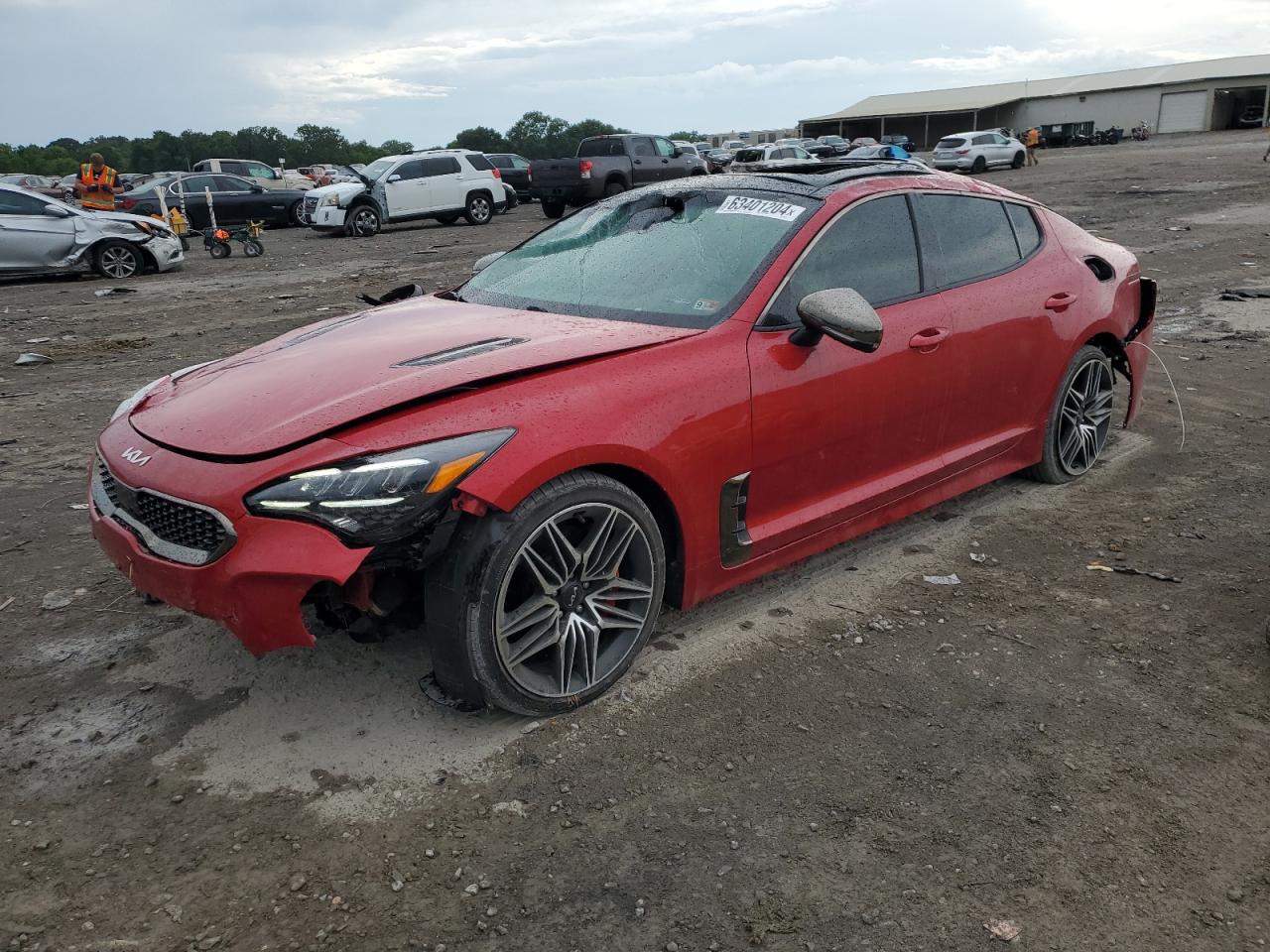 2022 KIA STINGER GT1 VIN:KNAE45LC3N6101578