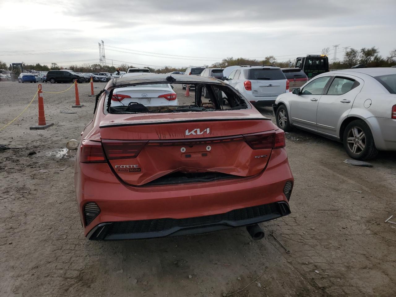 2022 KIA FORTE GT LINE VIN:3KPF54AD8NE432581