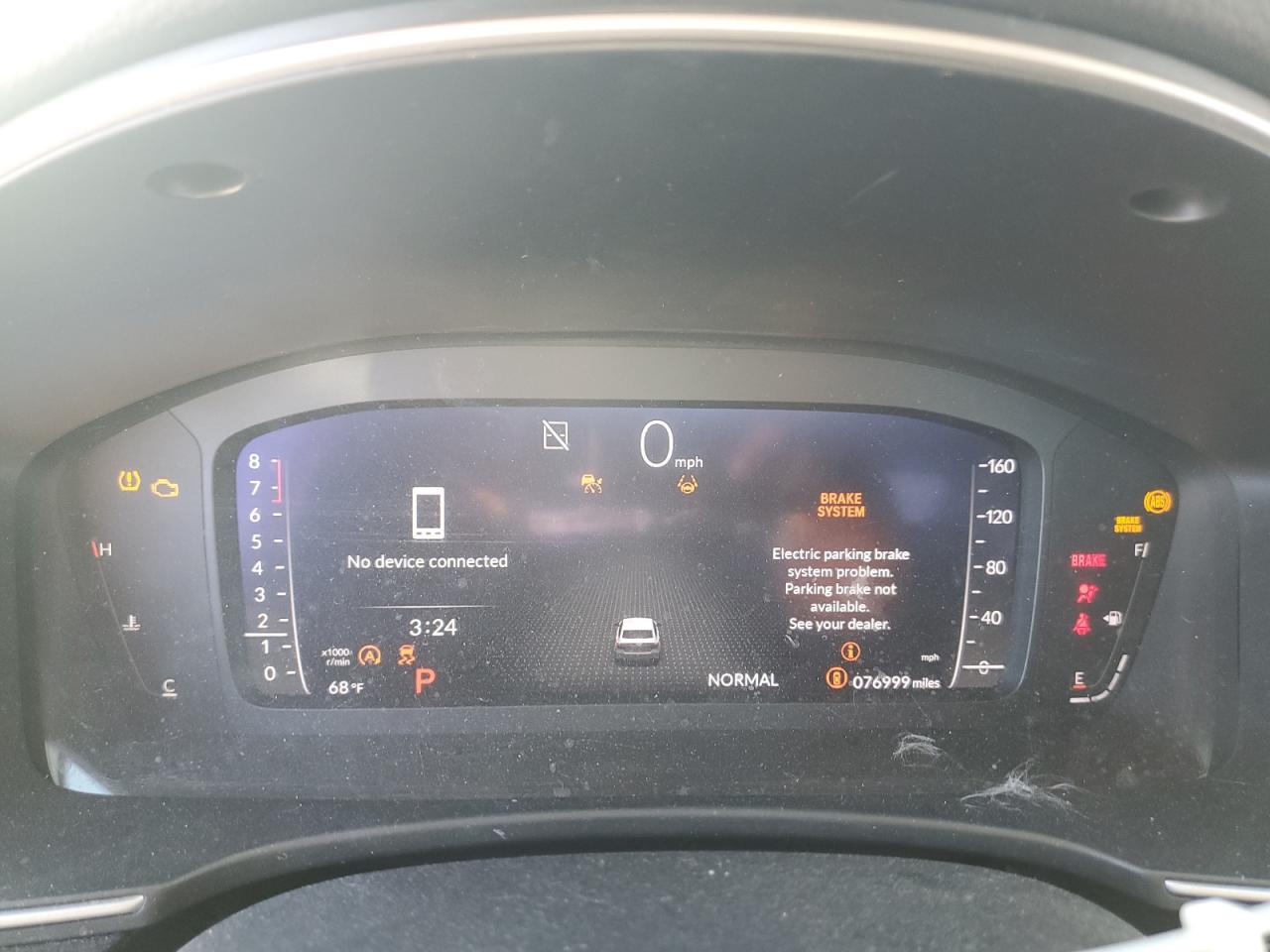 2022 HONDA CIVIC TOURING VIN:2HGFE1F95NH306915