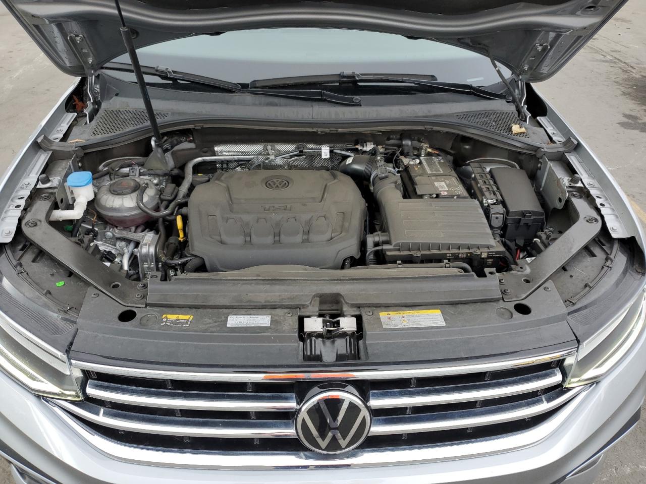 2022 VOLKSWAGEN TIGUAN SE VIN:3VV3B7AX6NM145738