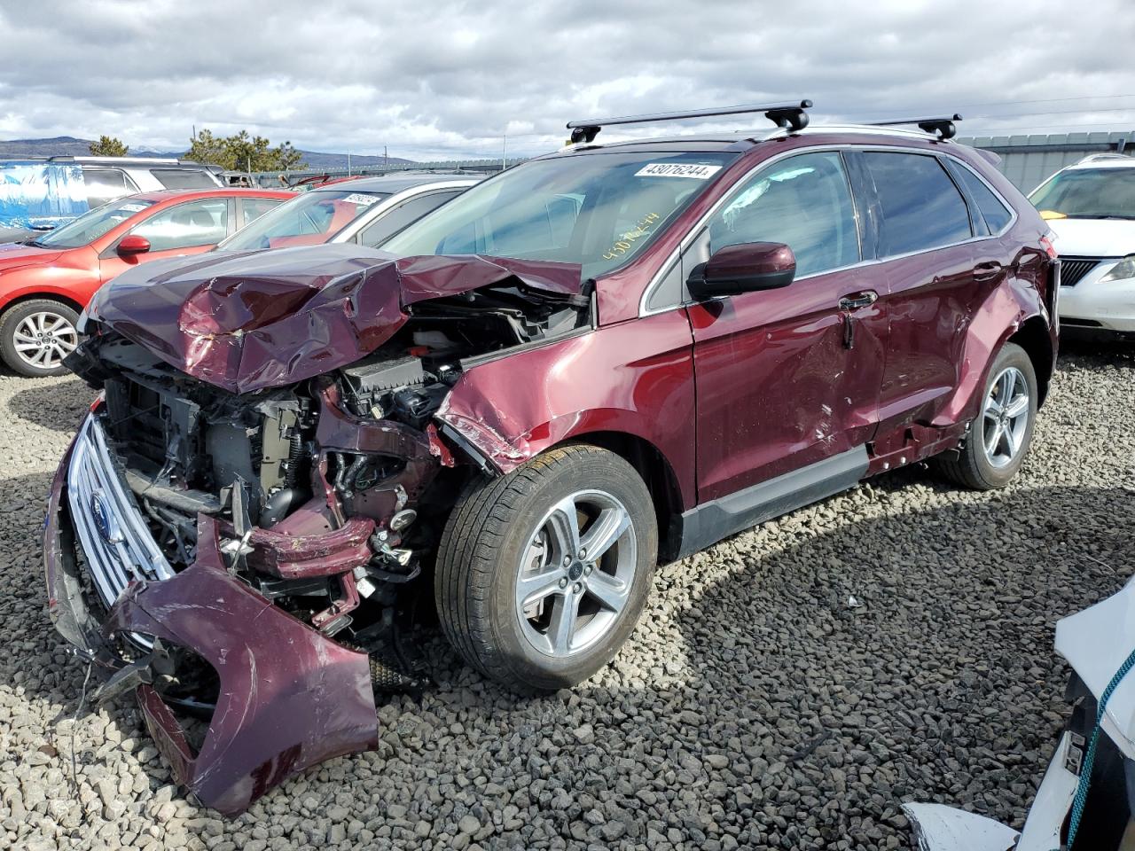 2022 FORD EDGE SEL VIN:2FMPK4J90NBA11966
