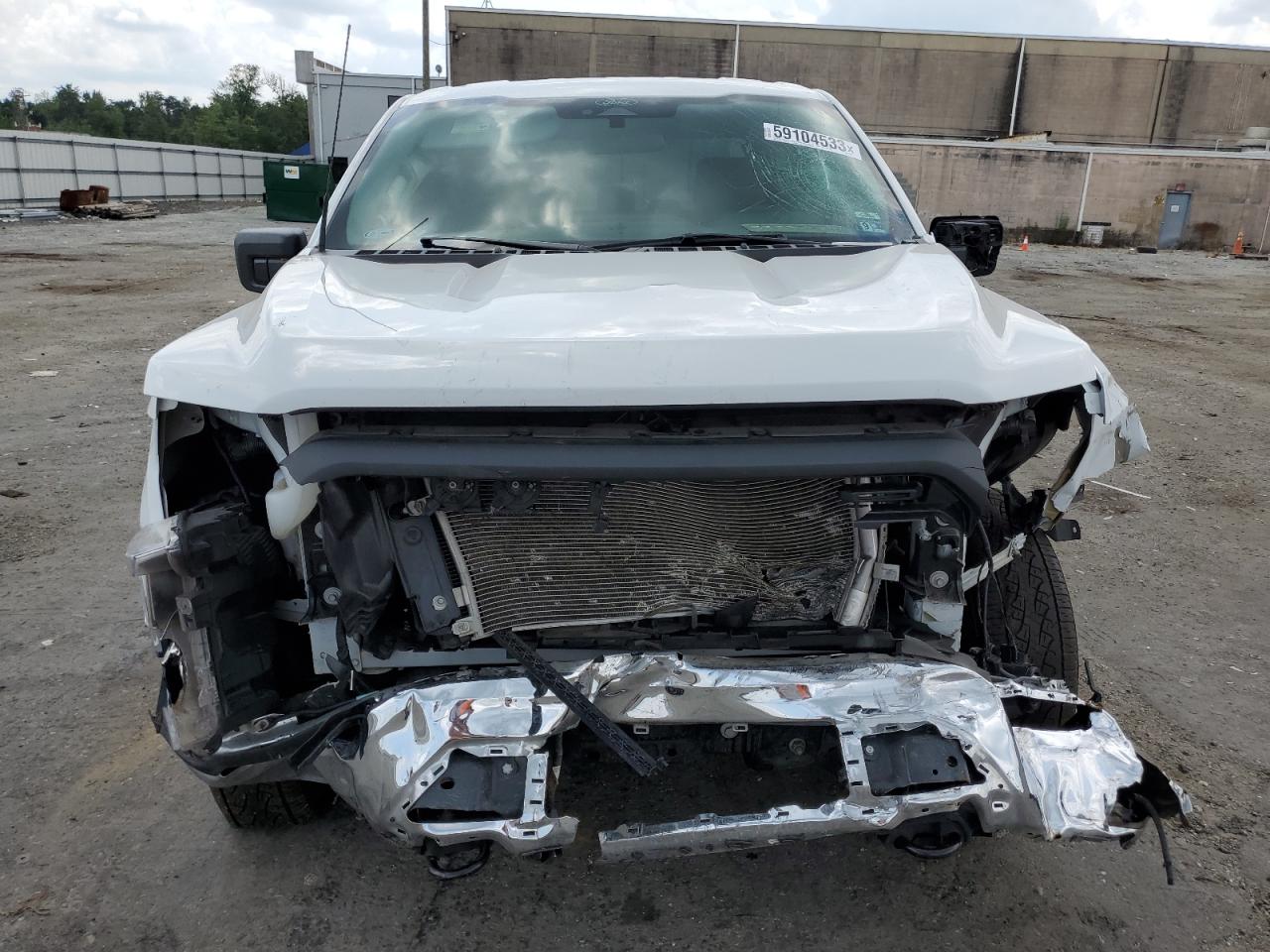 2022 FORD F150 SUPER CAB VIN:1FTFX1E5XNKE33286