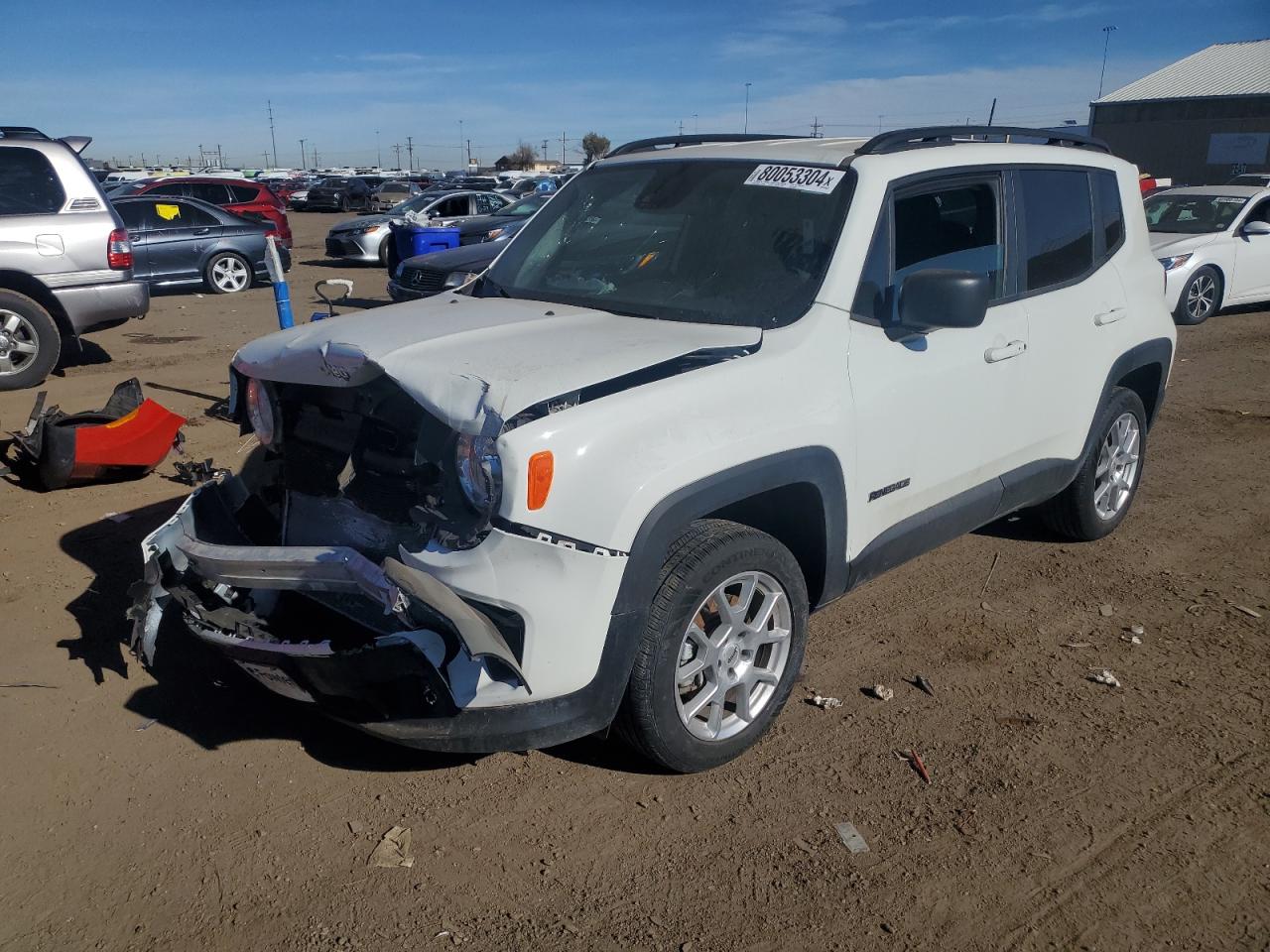 2022 JEEP RENEGADE LATITUDE VIN:ZACNJDB17NPN83813