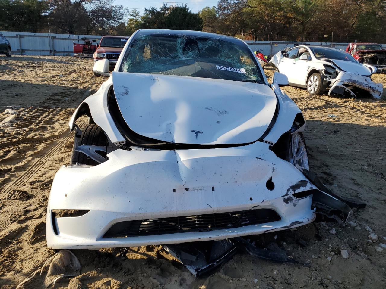 2022 TESLA MODEL Y  VIN:7SAYGDEE0NF332560