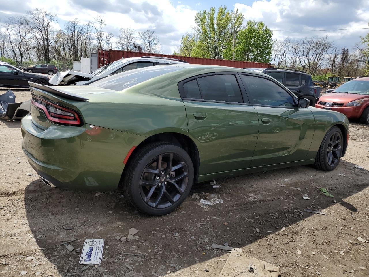 2022 DODGE CHARGER SXT VIN:2C3CDXBG5NH141710