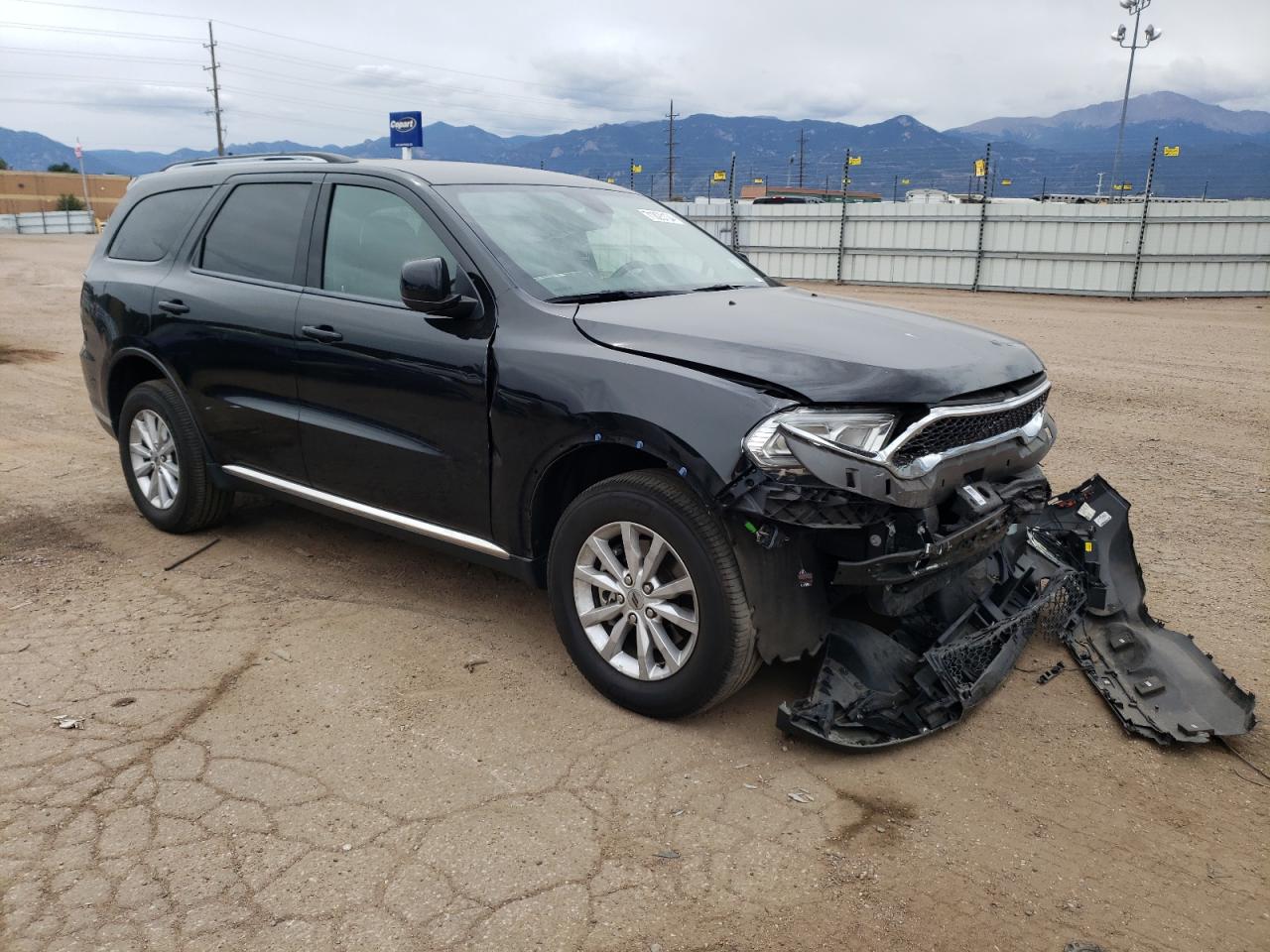 2022 DODGE DURANGO SXT VIN:1C4RDJAG1NC224736