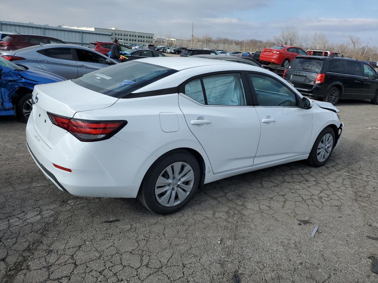 2023 NISSAN SENTRA S VIN:3FADP4FJ9EM168878