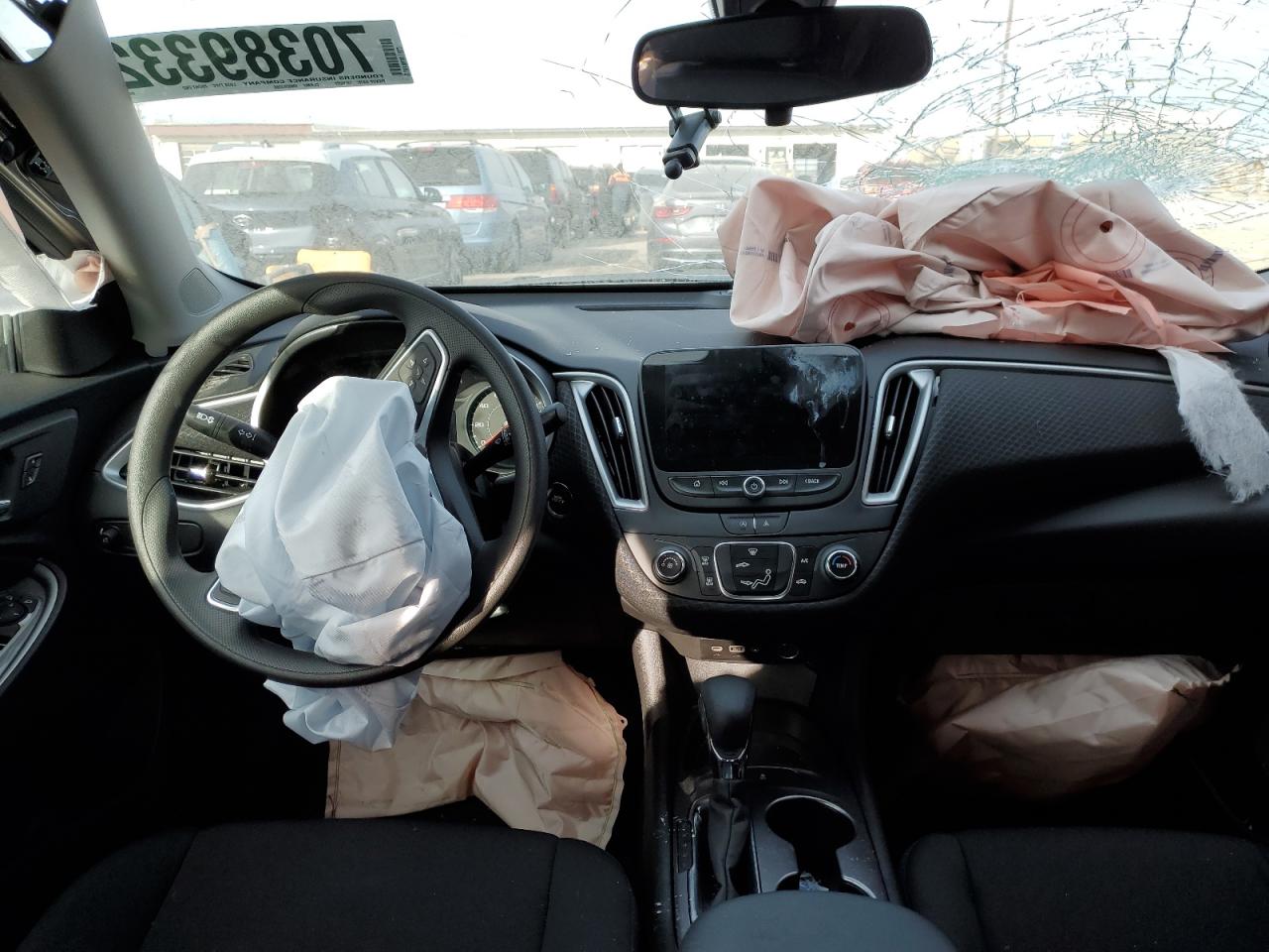 2022 CHEVROLET MALIBU LS VIN:1G1ZB5ST6NF210055