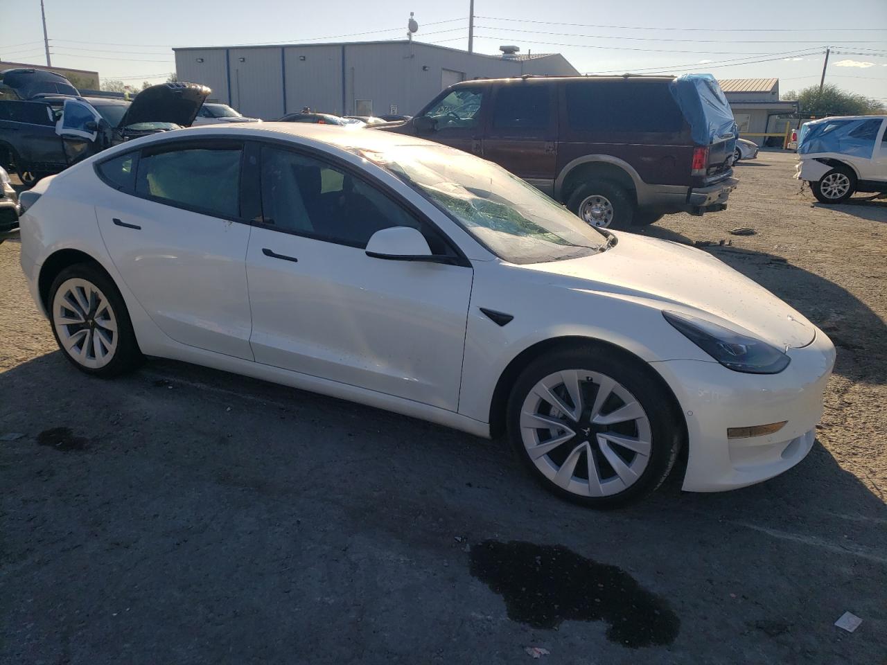2022 TESLA MODEL 3  VIN:5YJ3E1EA4NF257743