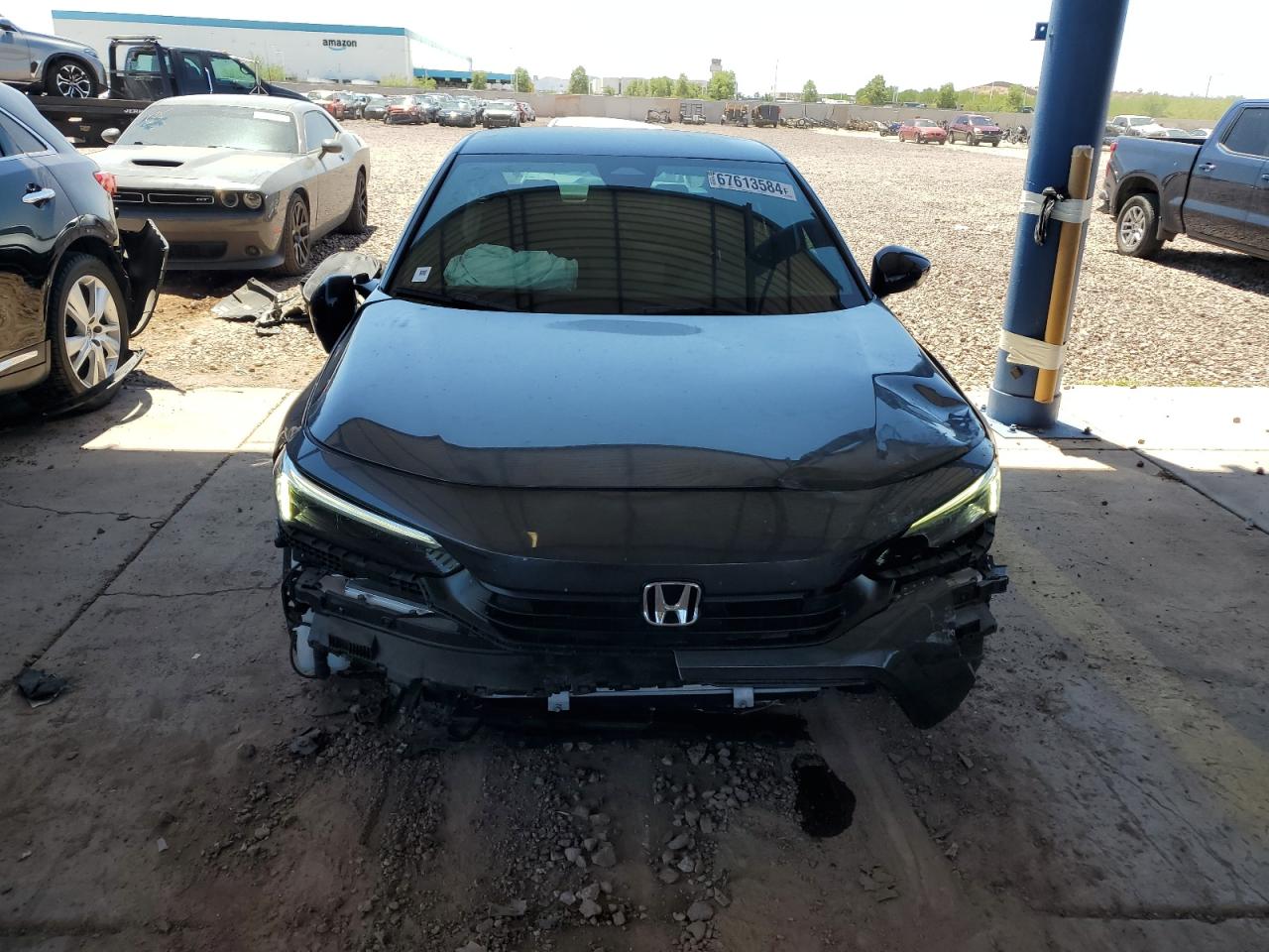 2022 HONDA CIVIC SPORT VIN:2HGFE2F50NH610124