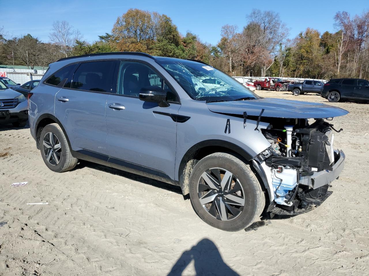2022 KIA SORENTO S VIN:5XYRL4LC0NG122063