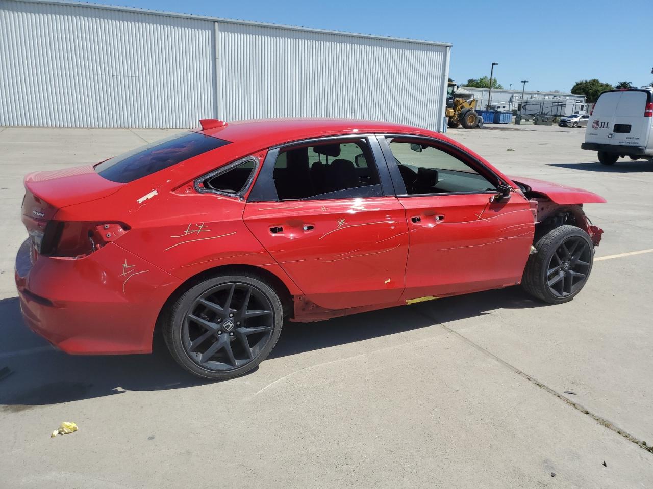 2022 HONDA CIVIC SPORT VIN:2HGFE2F57NH568857