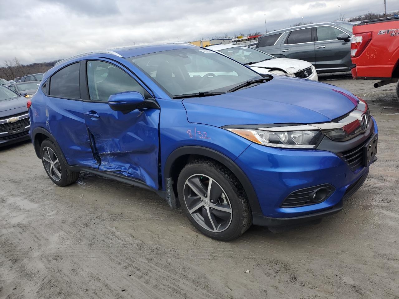 2022 HONDA HR-V EXL VIN:3CZRU6H78NM726297